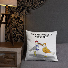 Coussin mouette mouette