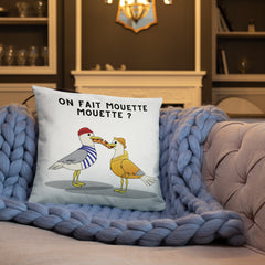 Coussin mouette mouette