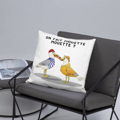 Coussin mouette mouette