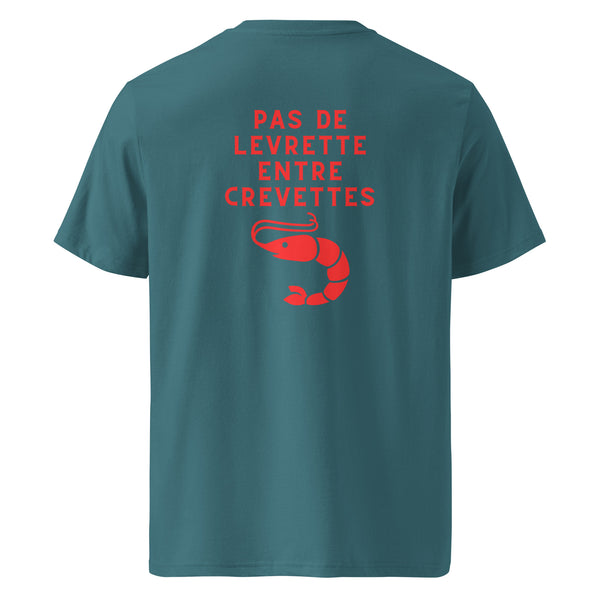 T-shirt biologique crevettes