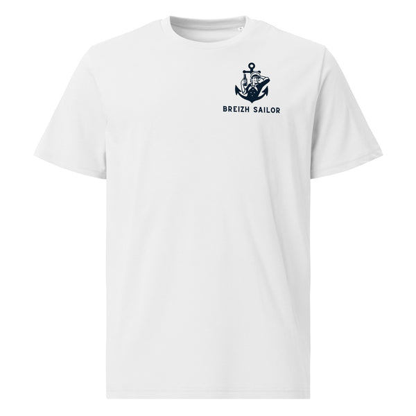 T-shirt biologique marin