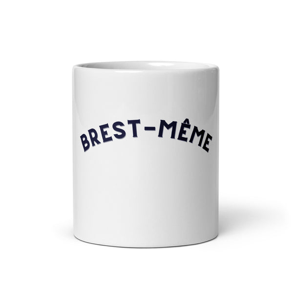 Mug Blanc Brillant Brest même